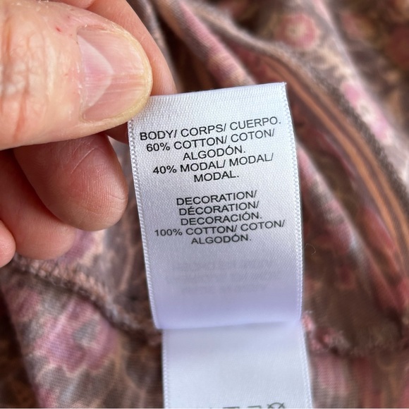 Lucky Brand Pink Floral Blouse - Picture 11 of 16